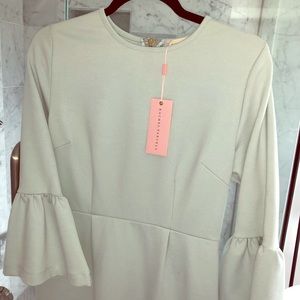 Rachel Parcel bell sleeve dress